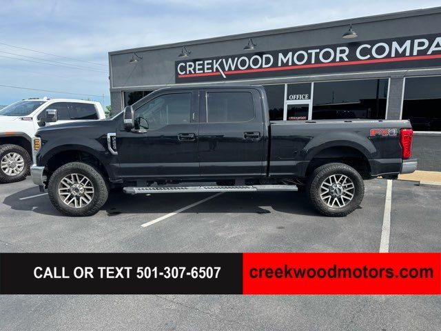 2019 Ford F-250 Super Duty Lariat 4x4 Crew Cab 6.2L GAS 20s Financing Black