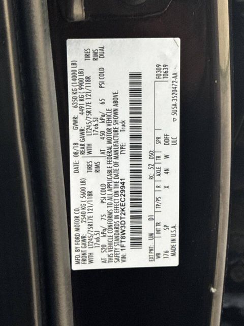 2019 Ford F-350 Super Duty King Ranch 4x4 4dr Crew Cab 8 ft. LB DRW Pickup | Houston, TX | Houston Auto Credit