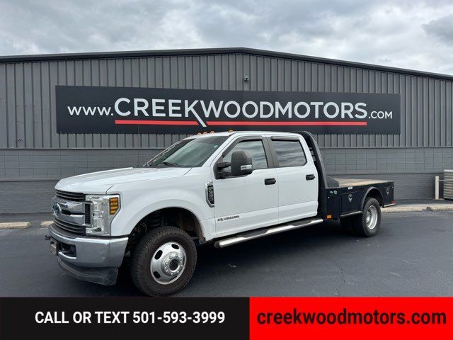 2019 Ford F-350 Super Duty XL 4x4 Crew Cab Powerstroke Diesel CM FLATBED NICE