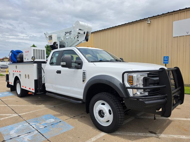 2019 Ford F-550 4x4 6.8 v10 ext cab bucket truck DURALIFT DTAXS39 44FT REACH | Irving, TX | Pinnacle Trucks Dallas