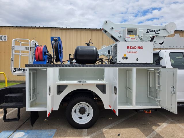 2019 Ford F-550 4x4 6.8 v10 ext cab bucket truck DURALIFT DTAXS39 44FT REACH | Irving, TX | Pinnacle Trucks Dallas