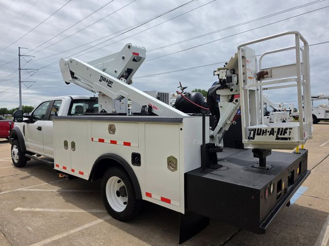 2019 Ford F-550 4x4 6.8 v10 ext cab bucket truck DURALIFT DTAXS39 44FT REACH | Irving, TX | Pinnacle Trucks Dallas