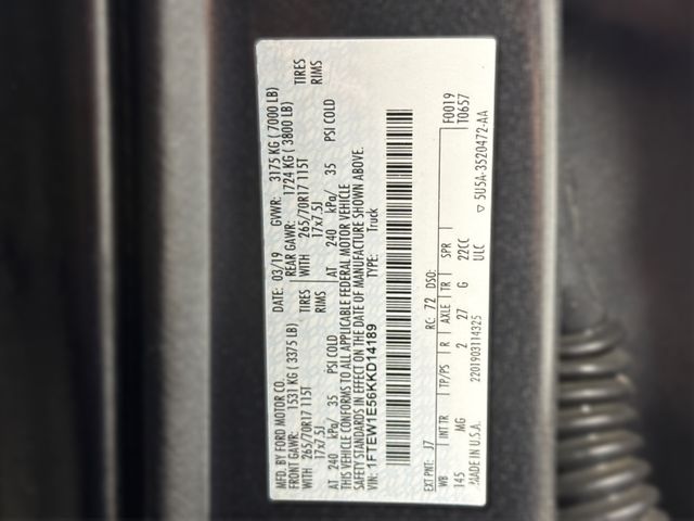 2019 Ford F-150 XLT 2019 Ford F-150 XLT