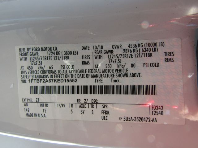 2019 Ford F250 Regular Cab 2wd with New 8' Knapheide Utility Bed 2019 Ford F250 Regular Cab 2wd with New 8' Knapheide Utility Bed