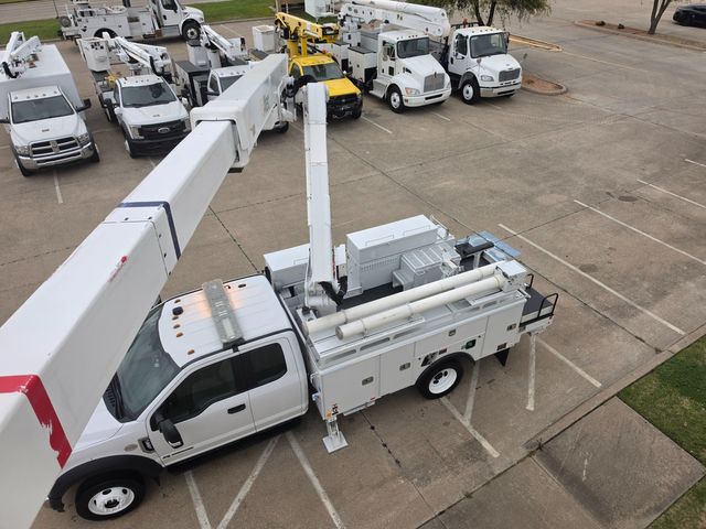 2019 Ford F550 ALTEC MATERIAL HANDLER BUCKET TRUCK 4X4 BUCKET TRUCK 6.7 POWERSTROKE ALTEC AT41M | Irving, TX | Pinnacle Trucks Dallas