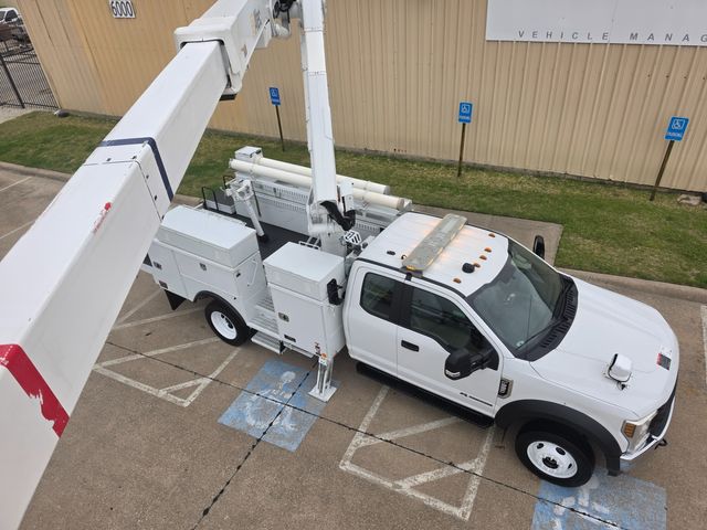 2019 Ford F550 ALTEC MATERIAL HANDLER BUCKET TRUCK 4X4 BUCKET TRUCK 6.7 POWERSTROKE ALTEC AT41M | Irving, TX | Pinnacle Trucks Dallas