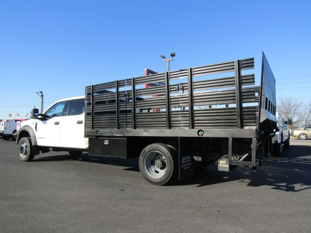 2019 Ford F550 Crew Cab 4x4 Diesel with 12' Stake Body and Lift Gate 2019 Ford F550 Crew Cab 4x4 Diesel with 12' Stake Body and Lift Gate