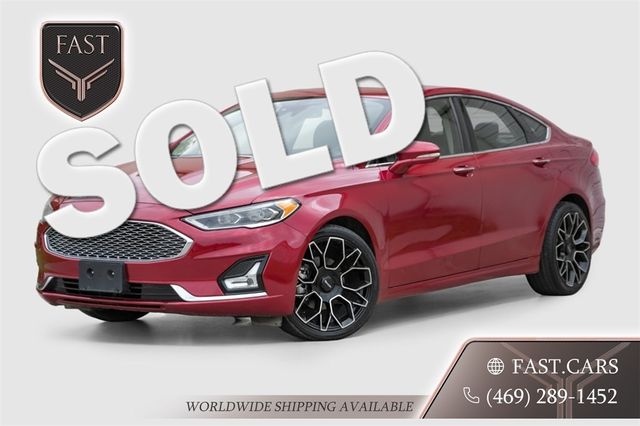 2019 Ford Fusion Titanium Moonroof Heated Wheel/Seats Nav FordPass