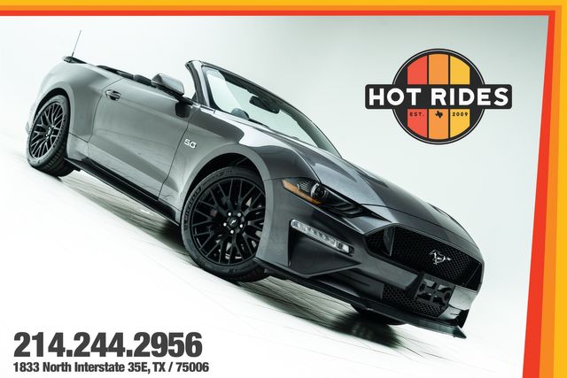 2019 Ford Mustang GT Premium 5.0 Performance Package Convertible | Carrollton, TX | Texas Hot Rides in Carrollton, TX 75006