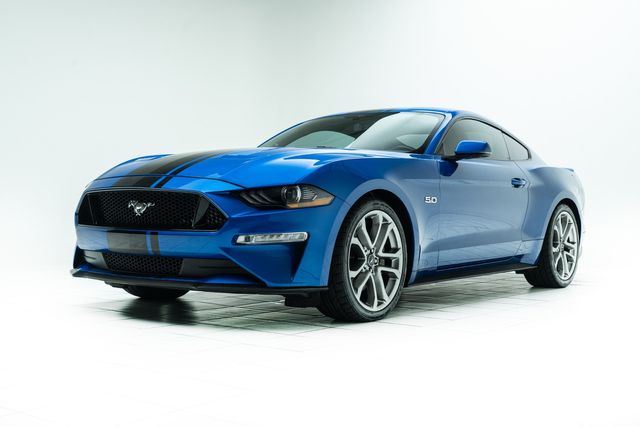 フォード MUSTANG GT メタリックブルー 2019 Ford Mustang GT Premium 5.0 | Carrollton, TX | Texas Hot Rides