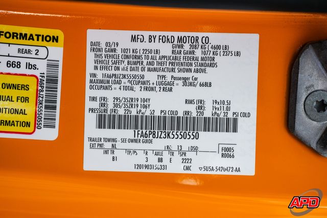 2019 Ford Mustang Shelby GT350 WHIPPLE Supercharged 2019 Ford Mustang Shelby GT350 WHIPPLE Supercharged