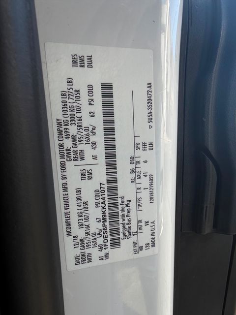 2019 Ford Transit 350 HD