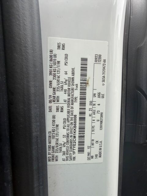 2019 Ford Transit 150