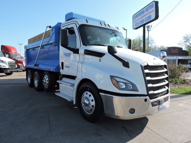 2019 Freightliner PT126064S T Cascadia Tri-Axel Dump Truck