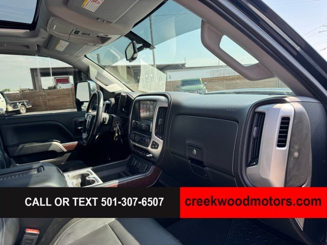 2019 GMC Sierra 2500HD SLT 4x4 Z71 Crew Cab Duramax Diesel Allison 20s