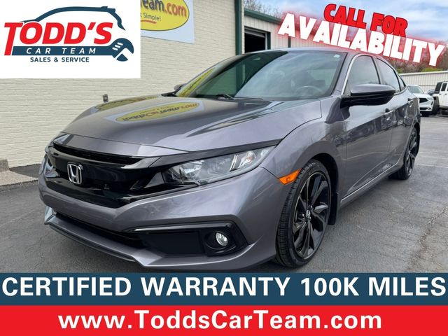 2019 Honda Civic Sport | Hendersonville, Tennessee | ToddsCarTeam.com