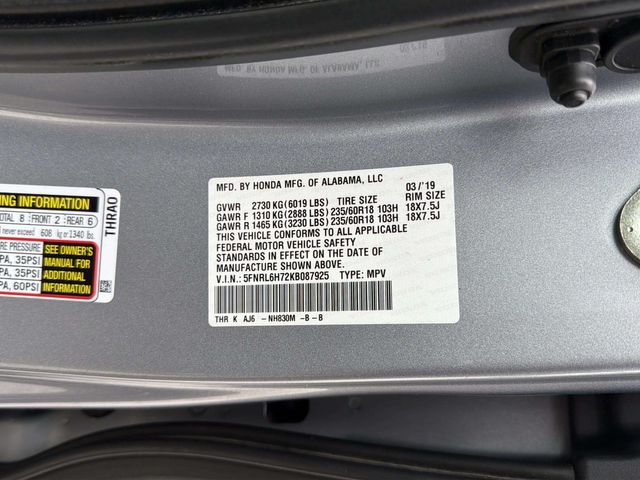 2019 Honda Odyssey EX-L w/Navi w/RES | Alpharetta, GA | Star Motors