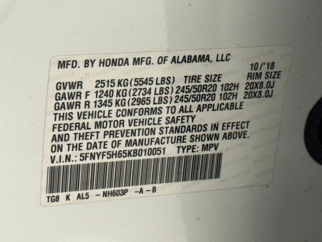 2019 Honda Pilot Touring w/Rear Captain's Chairs | Houston, TX | Houston Auto Credit 2019 Honda Pilot Touring w/Rear Captain's Chairs | Houston, TX | Houston Auto Credit