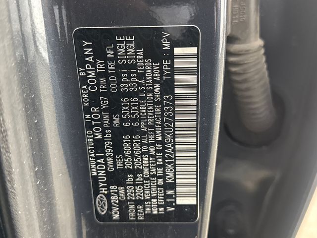 2019 Hyundai KONA SE 2019 Hyundai KONA SE