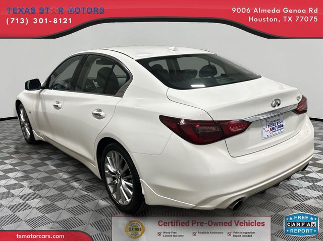 2019 Infiniti Q50 3.0T Luxe | Houston, TX | Texas Star Motors 2019 Infiniti Q50 3.0T Luxe | Houston, TX | Texas Star Motors