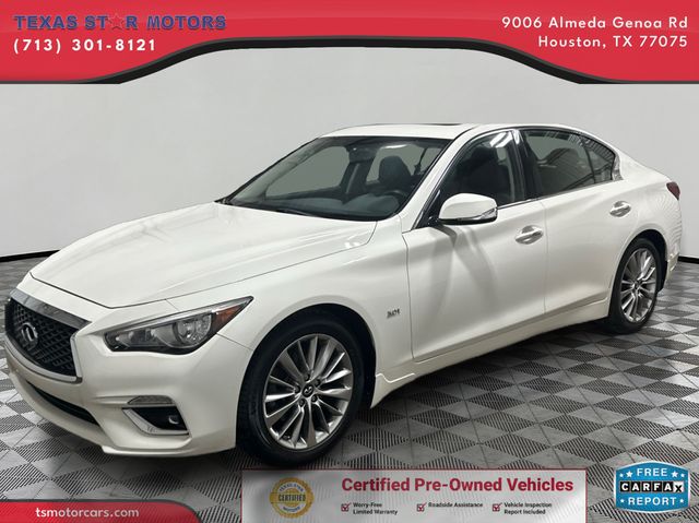 2019 Infiniti Q50 3.0T Luxe | Houston, TX | Texas Star Motors 2019 Infiniti Q50 3.0T Luxe | Houston, TX | Texas Star Motors
