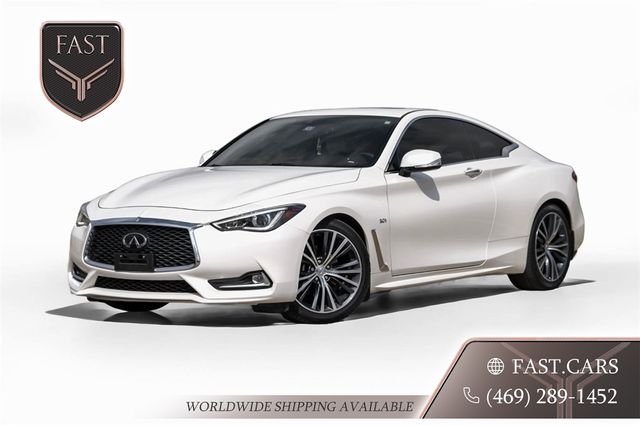 2019 Infiniti Q60 3.0T Luxe Moonroof Nav Memory Heated Seats Bose XM