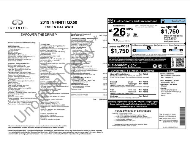 2019 Infiniti QX50 Essential | American Fork, Utah | Auto's Inc. 2019 Infiniti QX50 Essential | American Fork, Utah | Auto's Inc.