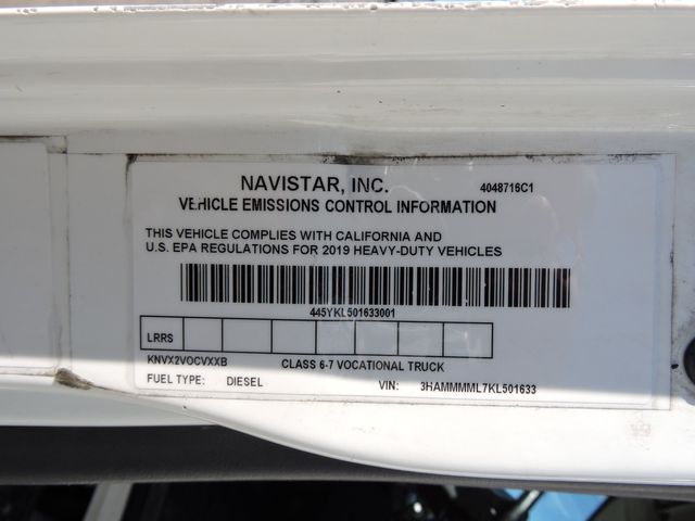 2019 International 4300 Non-CDL Reefer Box Truck 