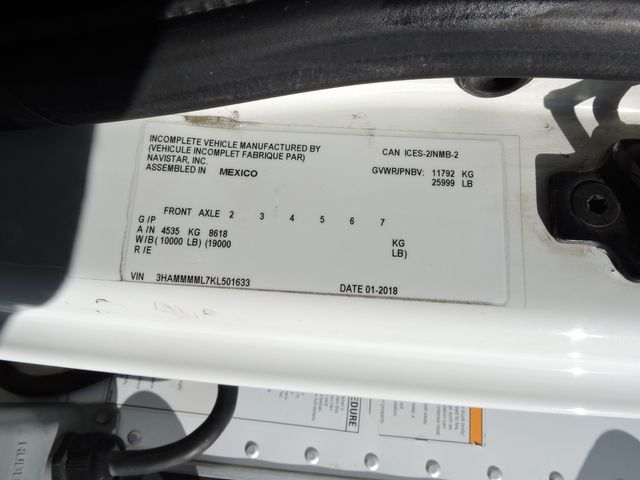 2019 International 4300 Non-CDL Reefer Box Truck 