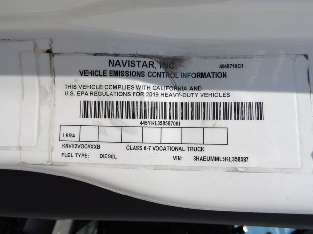 2019 International MV607 Non-CDL Box Truck 