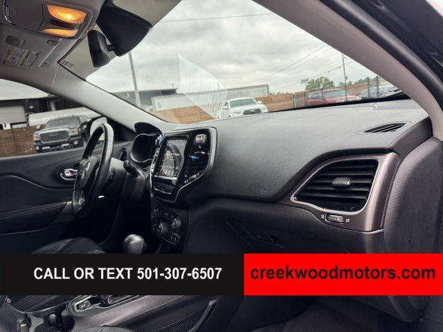 2019 Jeep Cherokee Limited 4x4 SUV 3.2 V6 27 MPG Financing Black NICE