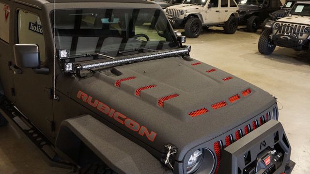 2019 Jeep Wrangler JL Unlimited Rubicon 4X4 SKY TOP,DUPONT KEVLAR,LIFT,LED'S | Carrollton, TX | Texas Vehicle Exchange