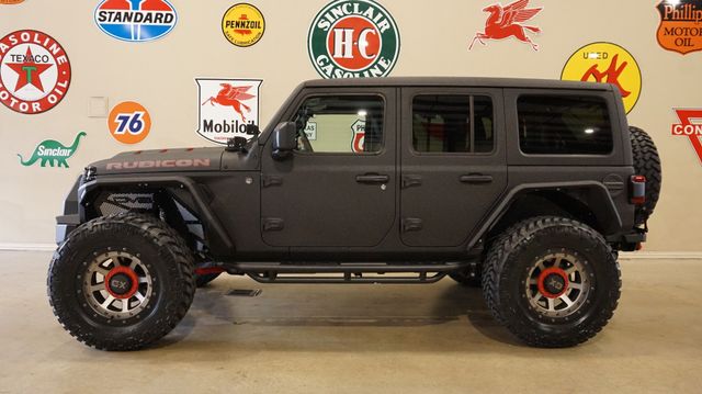 2019 Jeep Wrangler JL Unlimited Rubicon 4X4 SKY TOP,DUPONT KEVLAR,LIFT,LED'S | Carrollton, TX | Texas Vehicle Exchange