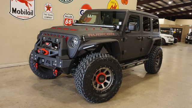 2019 Jeep Wrangler JL Unlimited Rubicon 4X4 SKY TOP,DUPONT KEVLAR,LIFT,LED'S | Carrollton, TX | Texas Vehicle Exchange