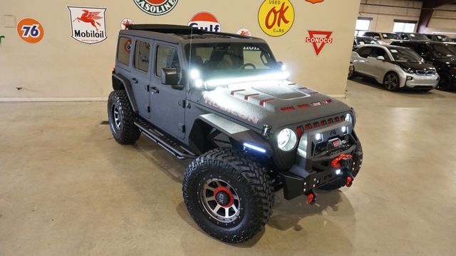 2019 Jeep Wrangler JL Unlimited Rubicon 4X4 SKY TOP,DUPONT KEVLAR,LIFT,LED'S | Carrollton, TX | Texas Vehicle Exchange