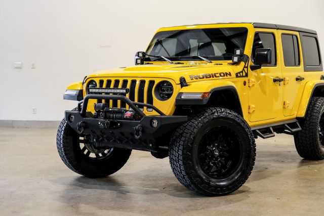 2019 Jeep Wrangler Unlimited Rubicon 4X4, LIFTED,BUMPERS,LEATHER, 9K | Carrollton, TX | Texas Vehicle Exchange