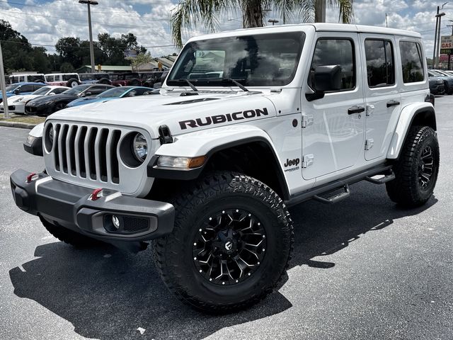 2019 Jeep Wrangler Unlimited RUBICON HARDTOP LEATHER FUEL WHEELS CARFAX CERT | Plant City Florida | Bayshore Automotive 