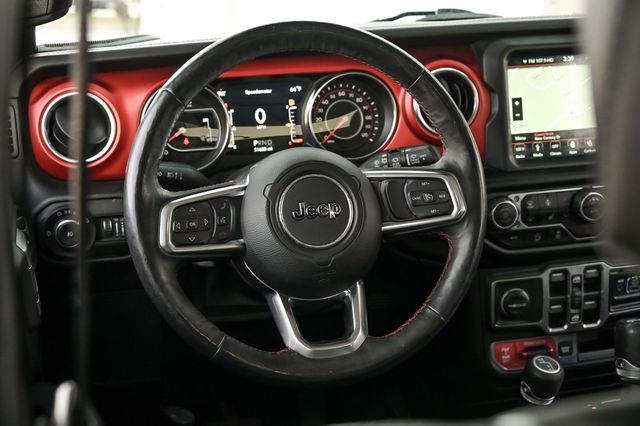 2019 Jeep Wrangler Unlimited Rubicon Heated Leather Nav 3Pc Hard Top Alpine Spk