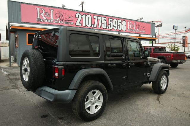 2019 Jeep Wrangler Unlimited Unlimited Sport | San Antonio, TX | R&L Certified Auto Group 2019 Jeep Wrangler Unlimited Unlimited Sport | San Antonio, TX | R&L Certified Auto Group