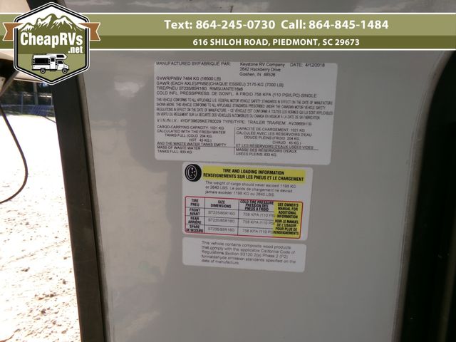 2019 Keystone Avalanche 396BH | Piedmont, SC | Cheap RV's LLC 2019 Keystone Avalanche 396BH | Piedmont, SC | Cheap RV's LLC