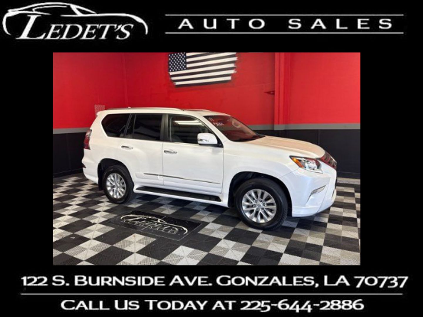 2019 Lexus GX 460 Base [077] Starfire Pearl at Mossy Motors