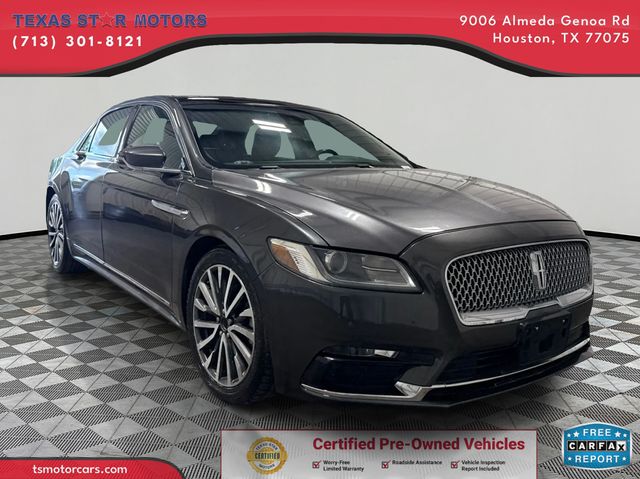 2019 Lincoln CONTINENTAL SELECT | Houston, TX | Texas Star Motors