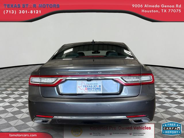 2019 Lincoln CONTINENTAL SELECT | Houston, TX | Texas Star Motors