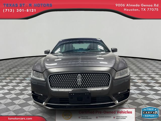 2019 Lincoln CONTINENTAL SELECT | Houston, TX | Texas Star Motors 2019 Lincoln CONTINENTAL SELECT | Houston, TX | Texas Star Motors