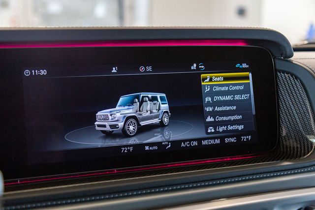 2019 Mercedes-Benz AMG G 63 Night /Exclusive Interior Package Plus/ AMG Carbon Fiber Trim/Parking