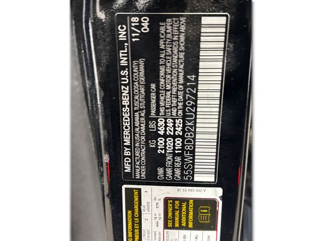 2019 Mercedes-Benz C-CLASS C300 2019 Mercedes-Benz C-CLASS C300