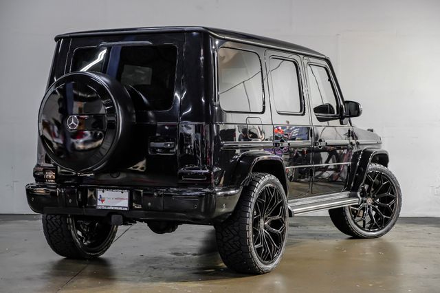 2019 Mercedes-Benz G 550 4MATIC AMG Line NIGHT PKG. 24" Gianelle 33" NITTO | Dallas, TX | East Dallas Diesel