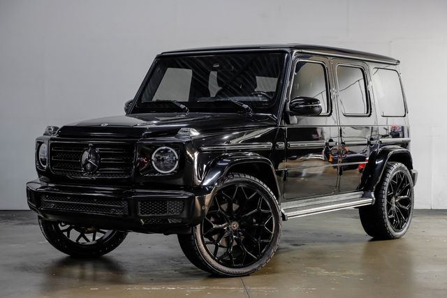 2019 Mercedes-Benz G 550 4MATIC AMG Line NIGHT PKG. 24" Gianelle 33" NITTO | Dallas, TX | East Dallas Diesel