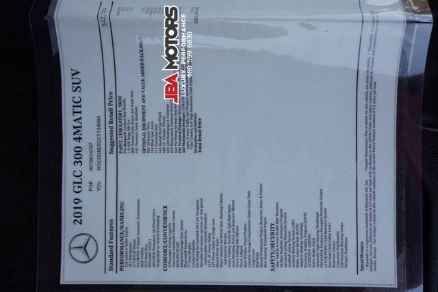 2019 Mercedes-Benz GLC 300 4MATIC | MESA, AZ | JBA MOTORS