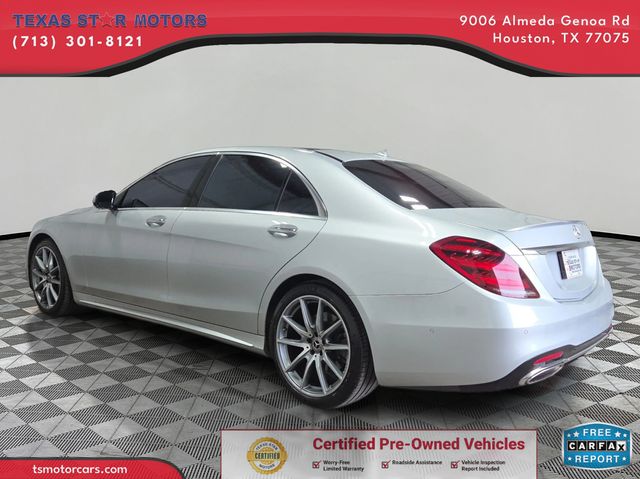 2019 Mercedes-Benz S-CLASS S450 2019 Mercedes-Benz S-CLASS S450